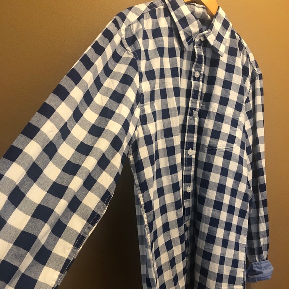 Plaid button down long sleeve - Picture 1 of 7